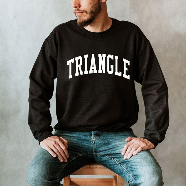  Triangle Arched Crewneck Sweatshirt 