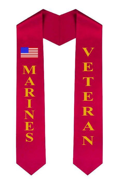 Marine Graduation Sash Stole