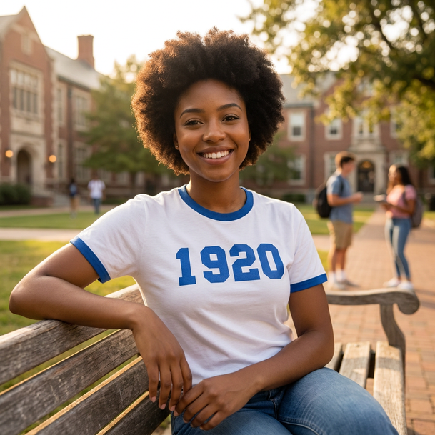 Zeta Phi Beta 2 Day Ship 1920 Ringer