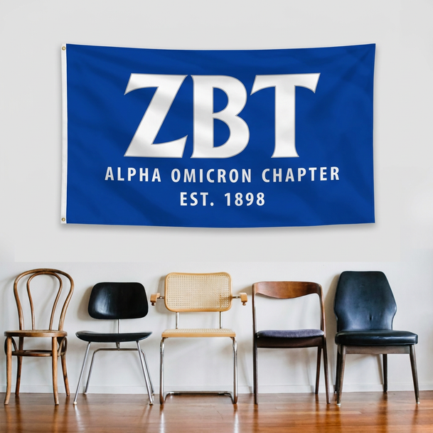 Zeta Beta Tau 3 x 5 Flag