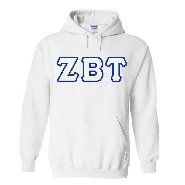  Zeta Beta Tau Discount Twill Hooded Sweatshirt 