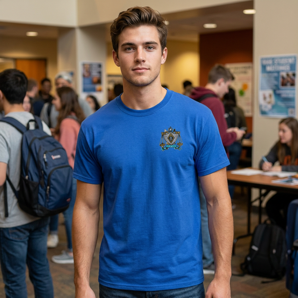 DISCOUNT-Zeta Beta Tau Crest - Shield Shirt