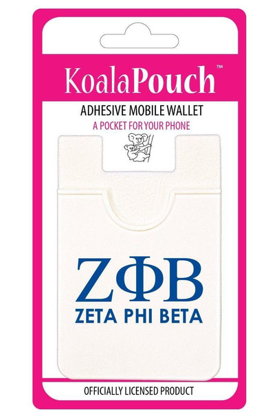Sorority Shop Zeta Phi Beta Logo Koala Pouch 