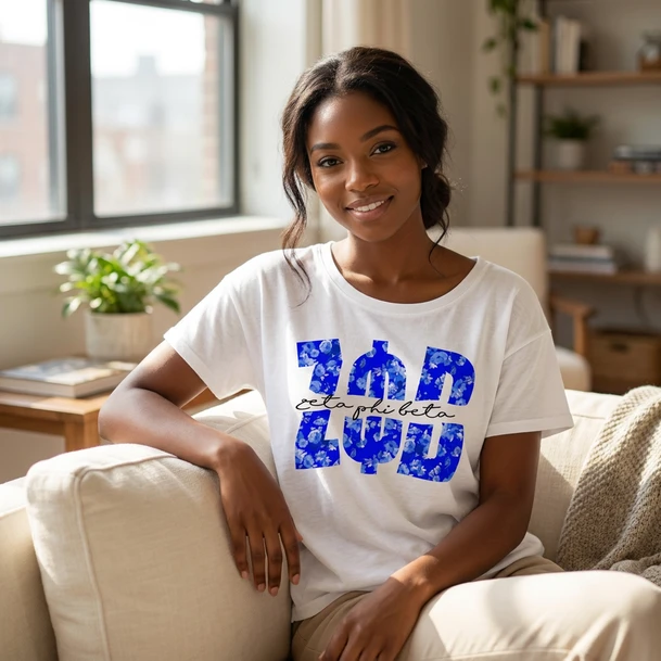 Zeta Phi Beta Slouchy T-Shirt