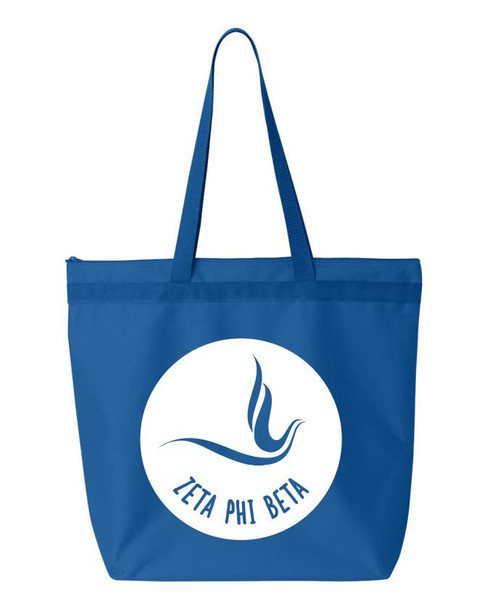 Zeta Phi Beta Mascot Tote Bag