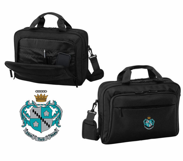  DISCOUNT-Zeta Tau Alpha Crest - Shield Briefcase Attache 
