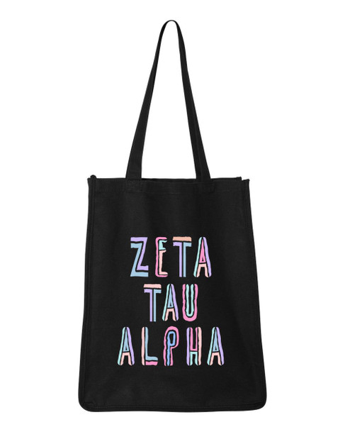 Zeta Tau Alpha Jumbo All In Tote Bag