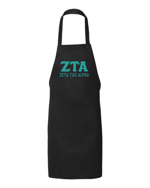  Zeta Tau Alpha Large Apron 