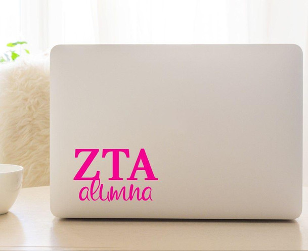 Greekgear Zeta Tau Alpha Alumna Decal 