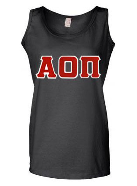 DISCOUNT- Ladies Lettered Tank Top