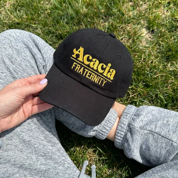 ACACIA Old School Greek Letter Hat