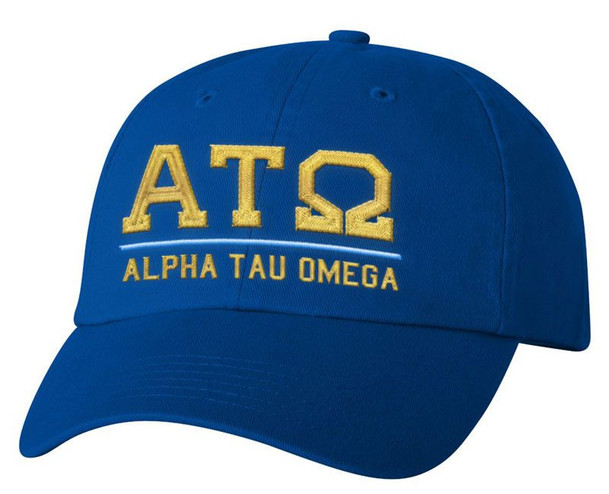 Alpha Tau Omega Old School Greek Letter Hat