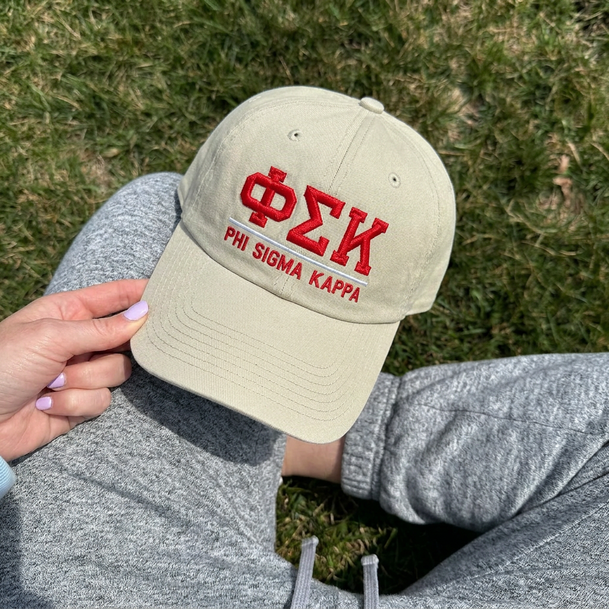 Phi Sigma Kappa Old School Greek Letter Hat