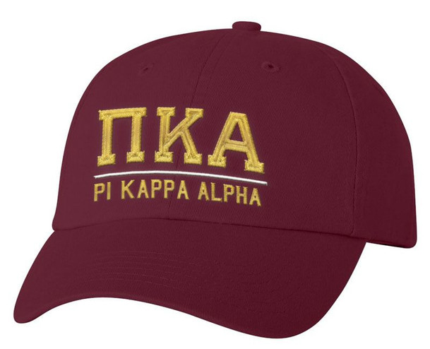 Pi Kappa Alpha Old School Greek Letter Hat