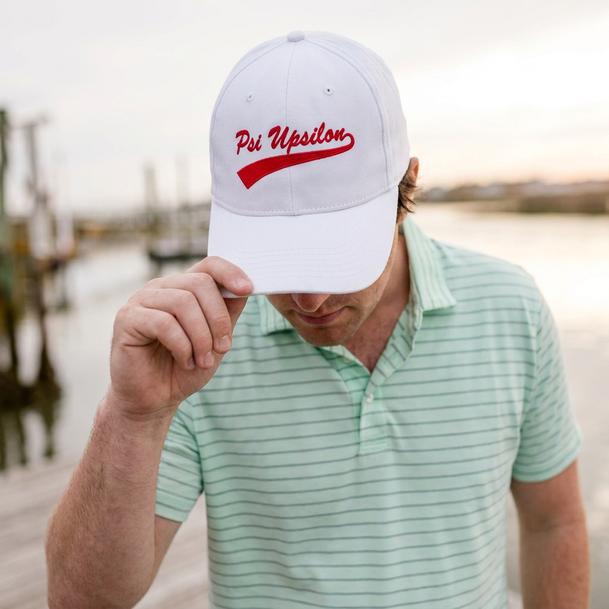 Psi Upsilon New Tail Baseball Hat