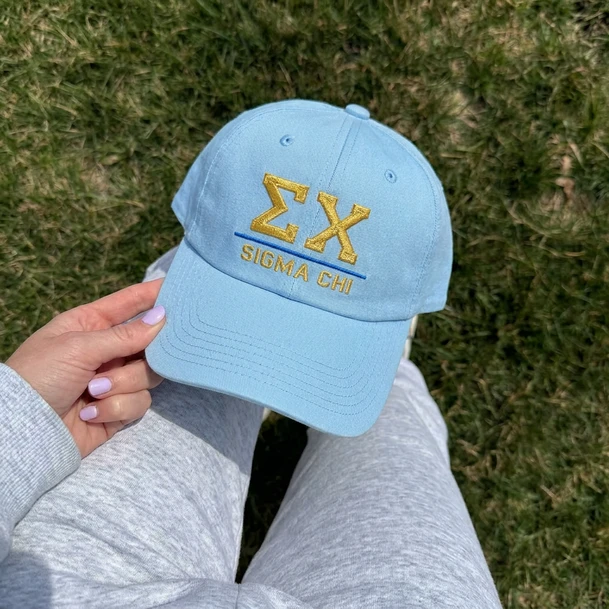 Sigma Chi Old School Greek Letter Hat