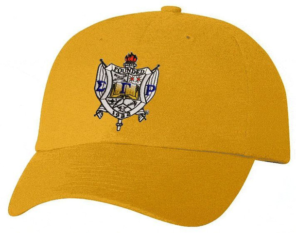 DISCOUNT-Sigma Gamma Rho Crest - Shield Emblem Hat