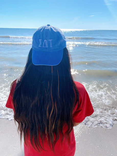  Sorority Letters Carson Baseball Cap 