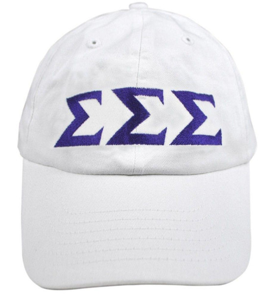  Sigma Sigma Sigma Greek Letter Hat 