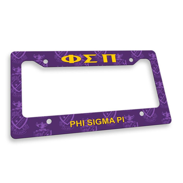 Phi Sigma Pi License Plate Frame
