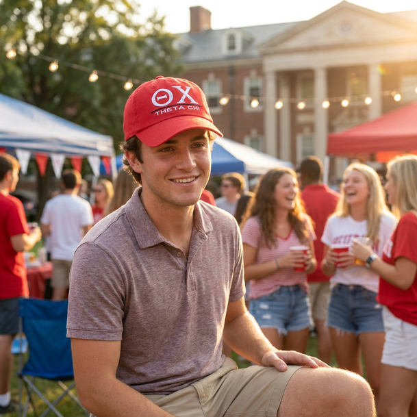 Custom Fraternity & Sorority Embroidered Hat