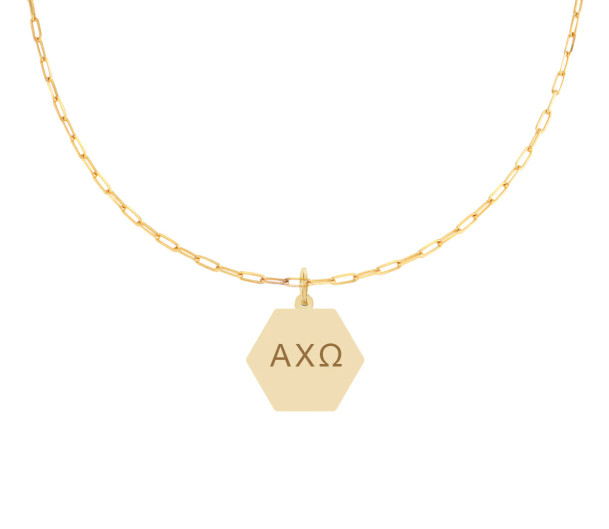Alpha Chi Omega Paperclip Necklaces