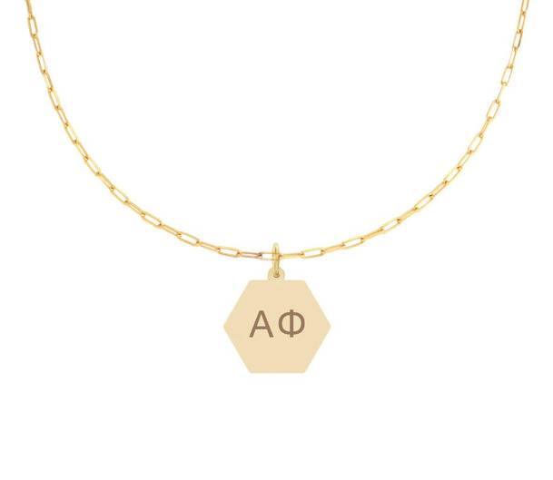 Sorority Shop Alpha Phi Paperclip Necklaces 