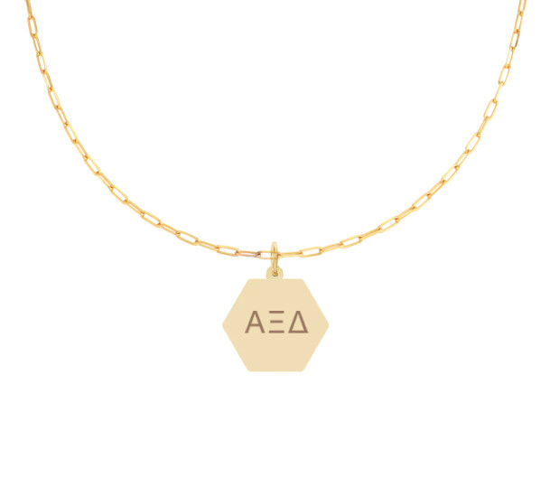 Alpha Xi Delta Paperclip Necklaces