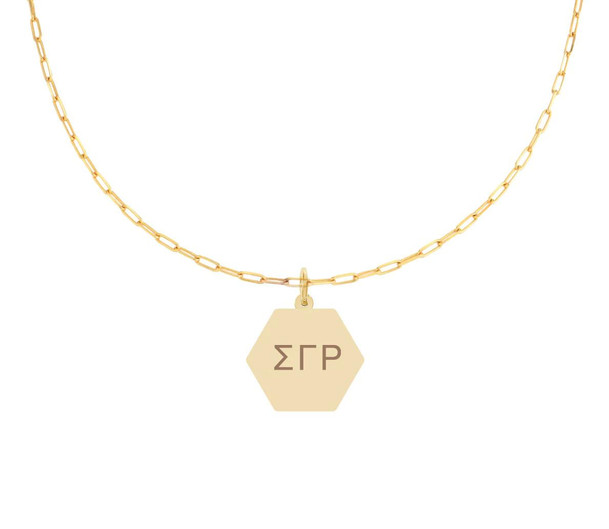 Sorority Shop Sigma Gamma Rho Paperclip Necklaces 
