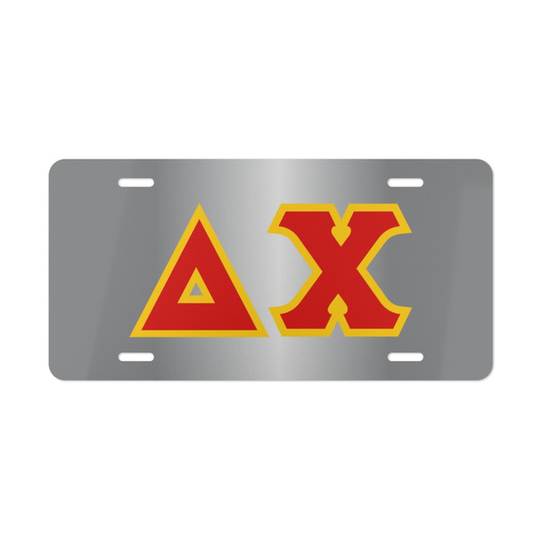 DELTA CHI LETTERED LICENSE COVERS