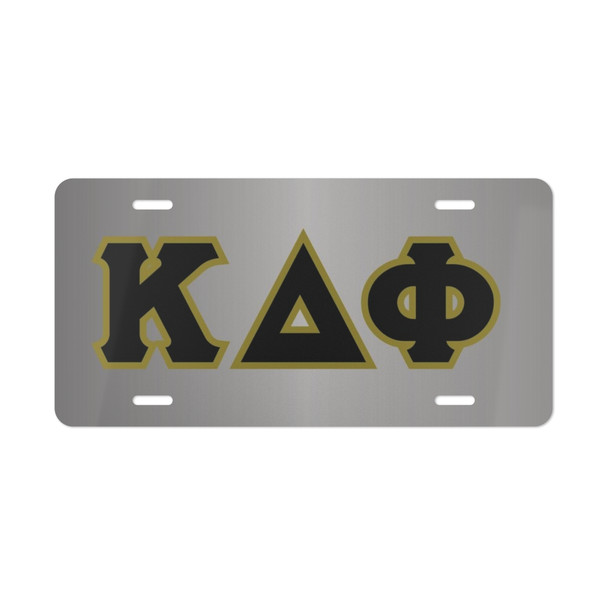KAPPA DELTA PHI LETTERED LICENSE COVERS