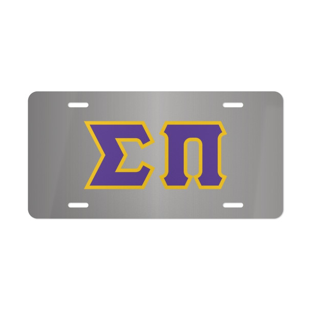 SIGMA PI LETTERED LICENSE COVERS