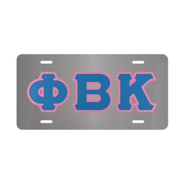 PHI BETA KAPPA LETTERED LICENSE COVERS