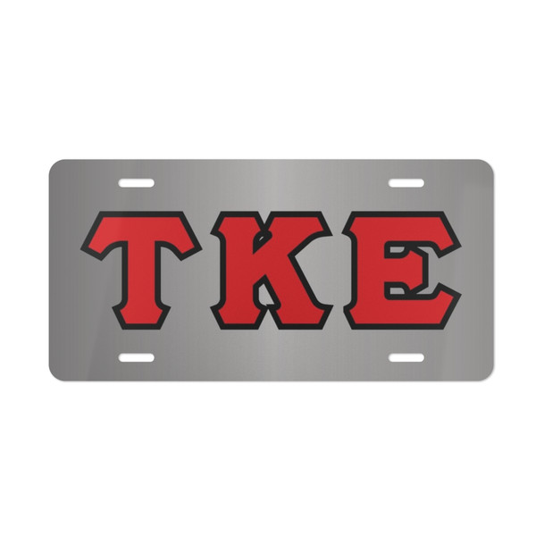 TAU KAPPA EPSILON LETTERED LICENSE COVERS