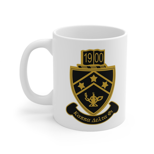 Kappa Delta Phi Crest Ceramic Coffee Cup