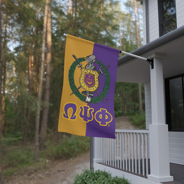 Omega Psi Phi House Banner