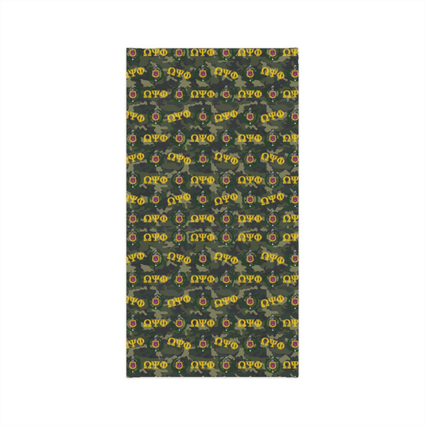 Omega Psi Phi Camo Neck Gaiter