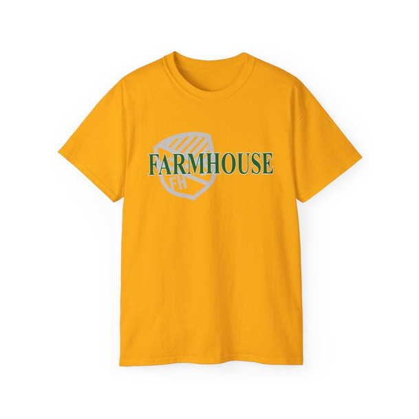 Printify Farmhouse Greek Crest Cotton Tee 