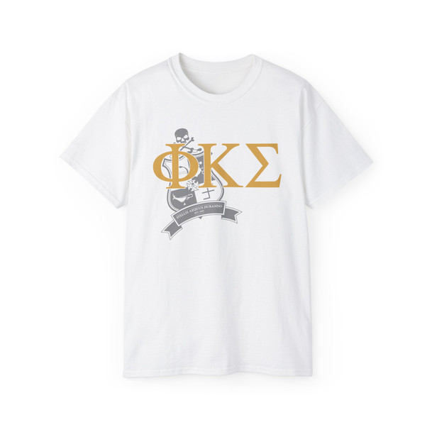 Phi Kappa Sigma Greek Crest Cotton Tee
