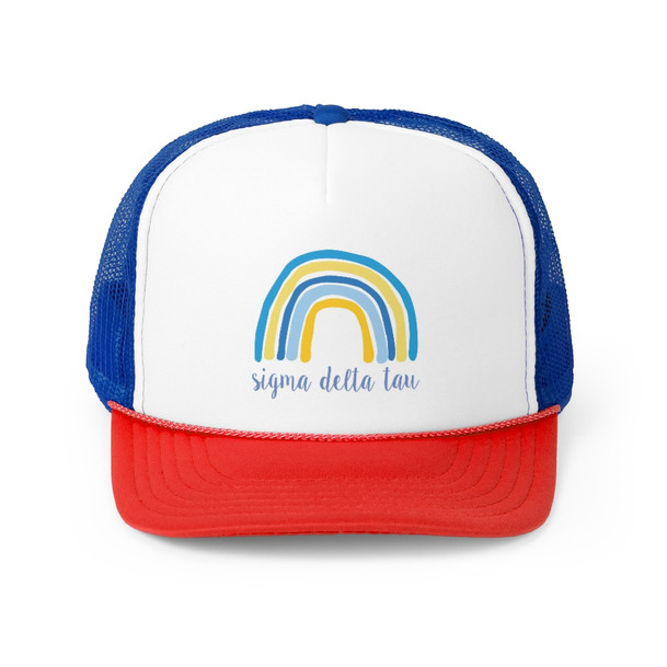 Sigma Delta Tau Rainbow Trucker Caps