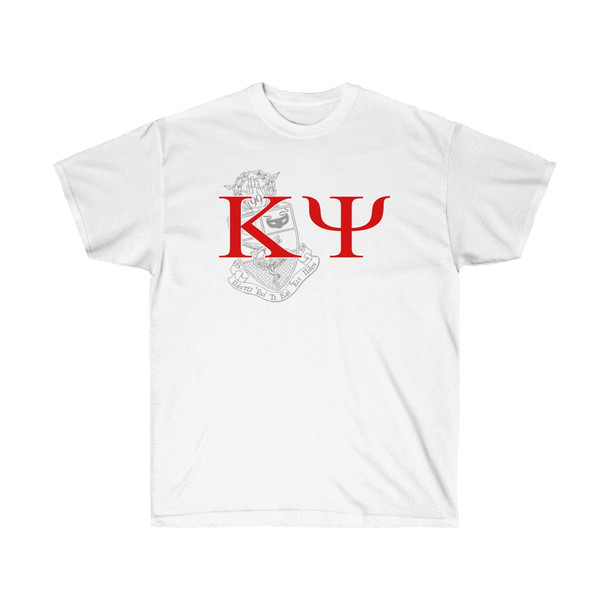 Kappa Psi Greek Crest Cotton Tee