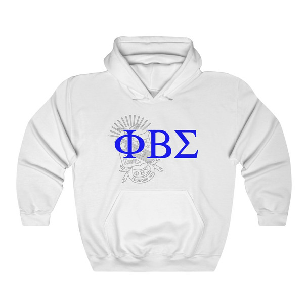 Phi Beta Sigma Crest World Famous Hooded Sweatshirt
