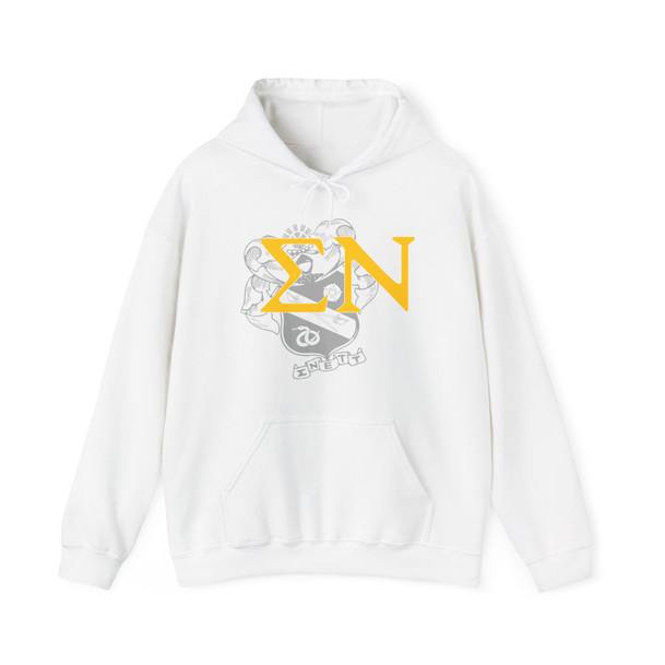 Sigma Nu Crest World Famous Hooded Sweatshirt