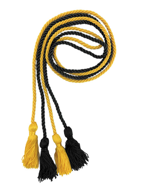 Zeta Psi Greek Graduation Honor Cords - Maroon & Grey