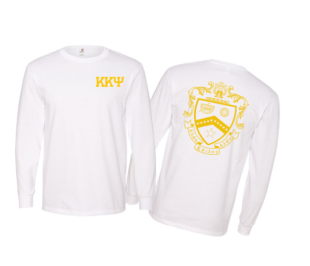 Kappa Kappa Psi World Famous Crest Long Sleeve T-Shirt