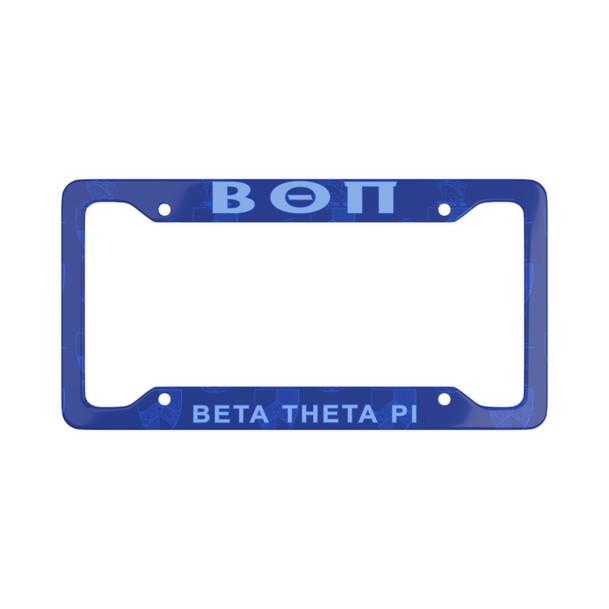 Beta Theta Pi License Plate Frame - New