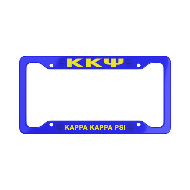 Kappa Kappa Psi License Plate Frame - New