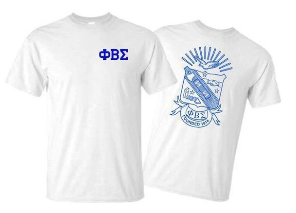 Greekgear Phi Beta Sigma World Famous Crest Tee 