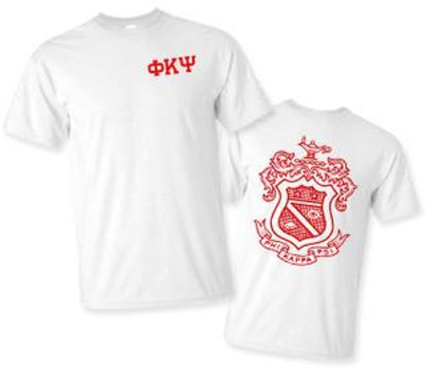 Greekgear Phi Kappa Psi World Famous Crest Tee 