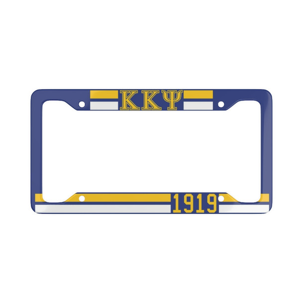 Kappa Kappa Psi Year License Plate Frames